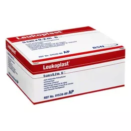 LEUKOPLAST 5 cmx9,2 m, 6 stycken