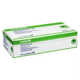 LEUKOSILK 1,25 cmx9,2 m, 24 st
