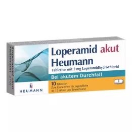 LOPERAMID akut Heumann tabletter, 10 st