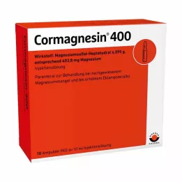 CORMAGNESIN 400 ampuller, 10X10 ml