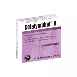 CEFALYMPHAT H-ampuller, 10X1 ml