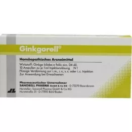 GINKGORELL Ampoules, 10x1 ml