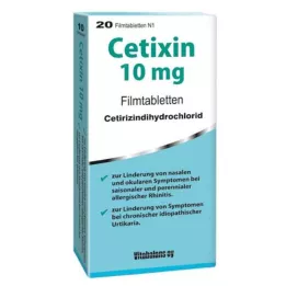 CETIXIN 10 mg filmdragerade tabletter, 20 st