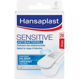 Hansaplast med känsliga remsor, 20 st