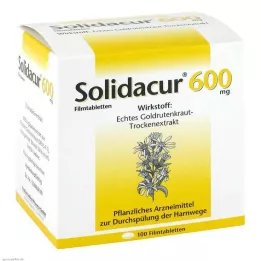 SOLIDACUR 600 mg filmdragerade tabletter, 100 st