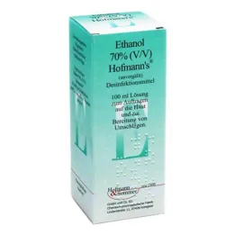 Etanol 70% V/V Hofmann`s, 100 ml