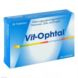 VIT OPHTAL med 10 mg luteintabletter, 30 st