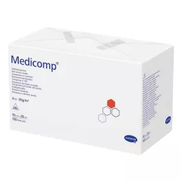 MEDICOMP Nonwoven komp. icke-steril 10x20 cm 4-lagers, 100 st