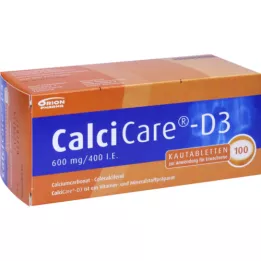 CALCICARE D3 -tuggtabletter, 100 st