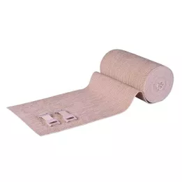 LANGZUGBINDE 6 cmx7 m med häftklammer permanent elastisk hud, 8 st