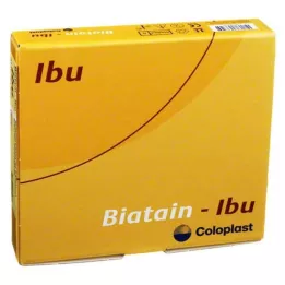 BIATAIN Ibu skumförband 10x10 cm icke-vidhäftande, 5 st