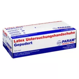 HANDSCHUHE En gång latexpulverised S, 100 st