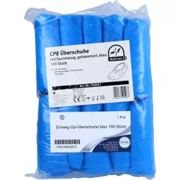 En gång Op Overshoes Blue, 100 st