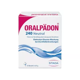 ORALPÄDON 240 neutralt Btl. Pulver, 10 st