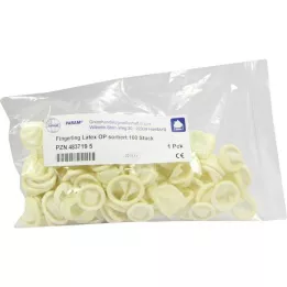 FINGERLING latex OP sorterad, 100 st