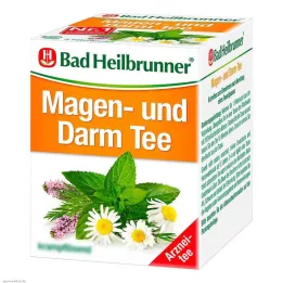 BAD HEILBRUNNER Mag- och tarmte N-filterpåsar, 8X1,75 g