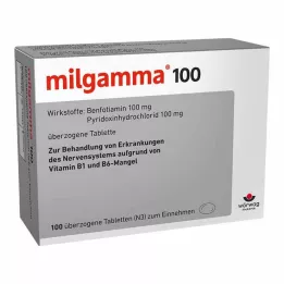 MILGAMMA 100 mg dragerade tabletter, 100 st