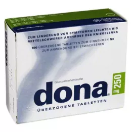 DONA 250 mg dragerade tabletter, 100 st
