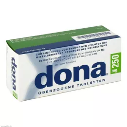 DONA 250 mg dragerade tabletter, 50 st