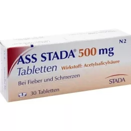 ASS STADA 500 mg tabletter, 30 st
