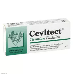 CEVITECT Timjanpastiller, 30 st