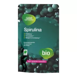 GSE Spirulina 500 mg Bio Naturland Tabletter, 2000 st