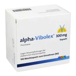 ALPHA VIBOLEX 300 mg mjuka kapslar, 100 st