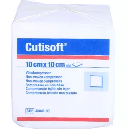 CUTISOFT Vlies Compresses 10x10 cm unsteril, 100 st