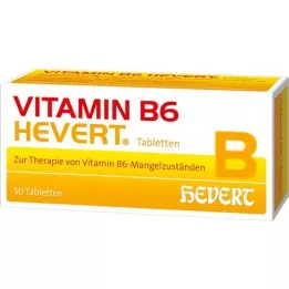 VITAMIN B6 HEVERT Tabletter, 50 st