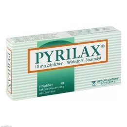 PYRILAX 10 mg stolpiller, 6 st