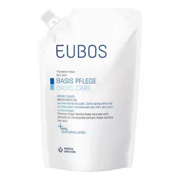EUBOS CREME Oljebadspåfyllningsflaska, 400 ml