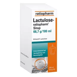 LACTULOSE-ratiopharm sirap, 500 ml