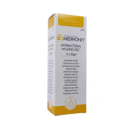 MEDIHONEY antibakteriell sårgel, 5X20 g