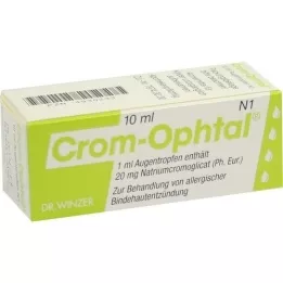 CROM-OPHTAL ögondroppar, 10 ml
