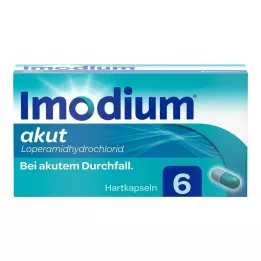 IMODIUM akuta hårda kapslar, 6 st