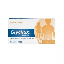 GLYCILAX Stolpiller för barn, 6 st