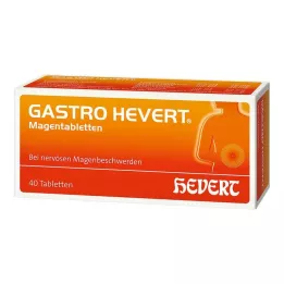 GASTRO-HEVERT Magtabletter, 40 st