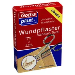 GOTHAPLAST Sårförbandsstativ 6 cm x 1 m skuren, 1 st