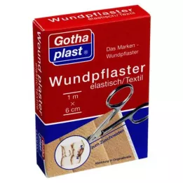 GOTHAPLAST Sårförbandsresår 6 cm x 1 m snitt, 1 st