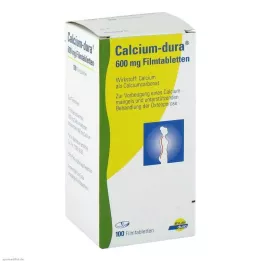 CALCIUM DURA Filmdragerade tabletter, 100 st