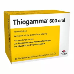 THIOGAMMA 600 orala filmdragerade tabletter, 60 st