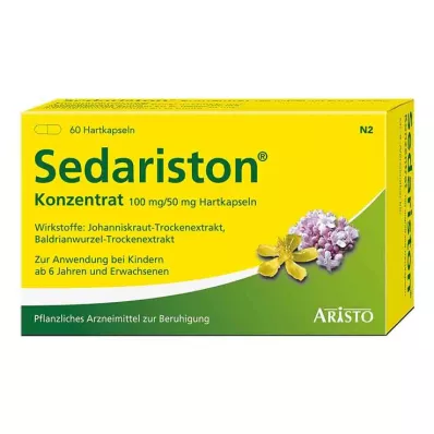 SEDARISTON Koncentrat hårda kapslar, 60 st SEDARISTON Koncentrat hårda kapslar, 60 st
