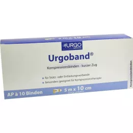 URGOBAND Kort stretchbandage 10 cmx5 m, 10 st