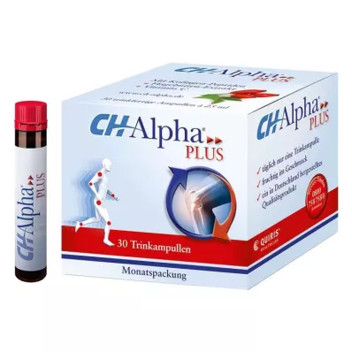 CH ALPHA Plus drickampuller, 30 st