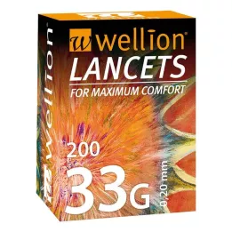 WELLION Lansetter 33 G, 200 st