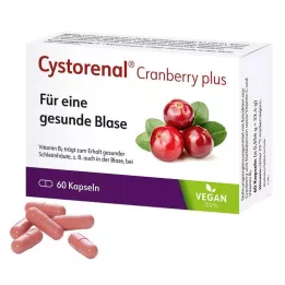 CYSTORENAL Tranbär plus kapslar, 60 st