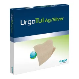 Urgotül Silver 5x5 cm lindad gasväv, 10 st
