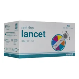 Klinion Soft finfärgade lansetter 30 G, 110 st