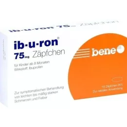 IB-och-RON 75 mg suppositorier, 10 st