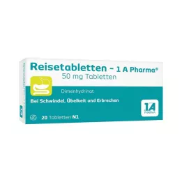 REISETABLETTEN-1A Pharma, 20 st